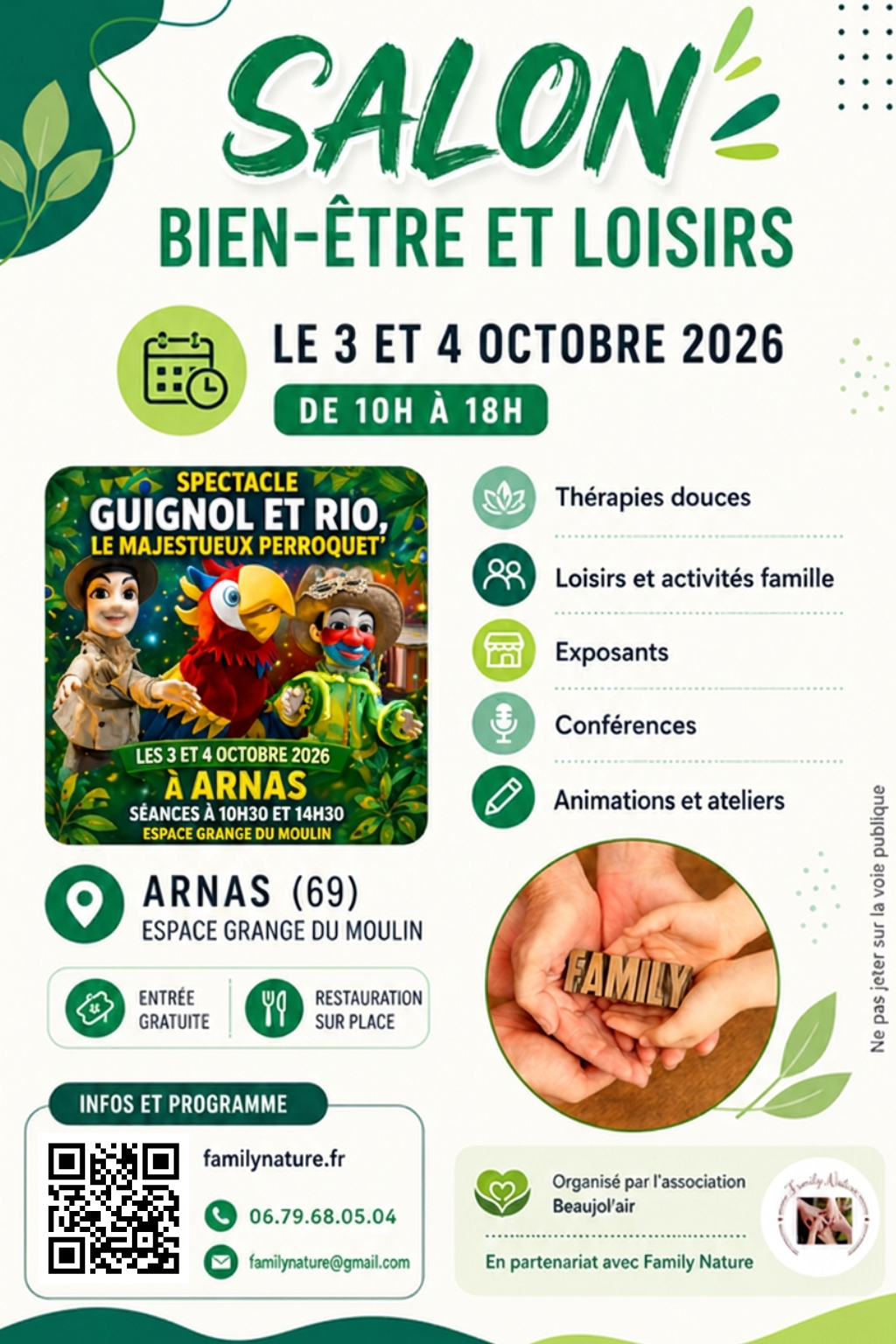 Visuel salon bien etre et loisirs 3 et 4 octobre 2026